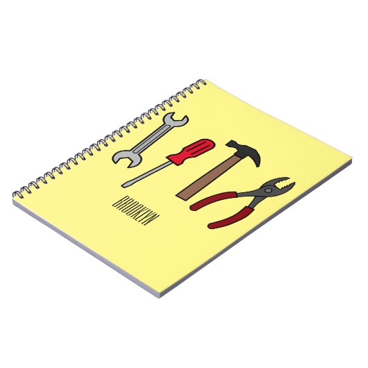 Tekengereedschappen voor cartoon notitieboek (Linkerzijde)