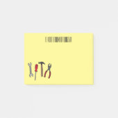 Tekengereedschappen voor cartoon post-it® notes (Voorkant)