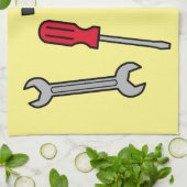 Tekengereedschappen voor cartoon theedoek (Gevouwen)