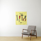 Tekengereedschappen voor cartoon wandkleed (In situ)