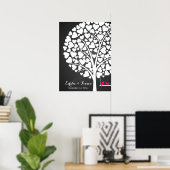 tekenherdenkingsboomgaard roze poster (Thuiskantoor)