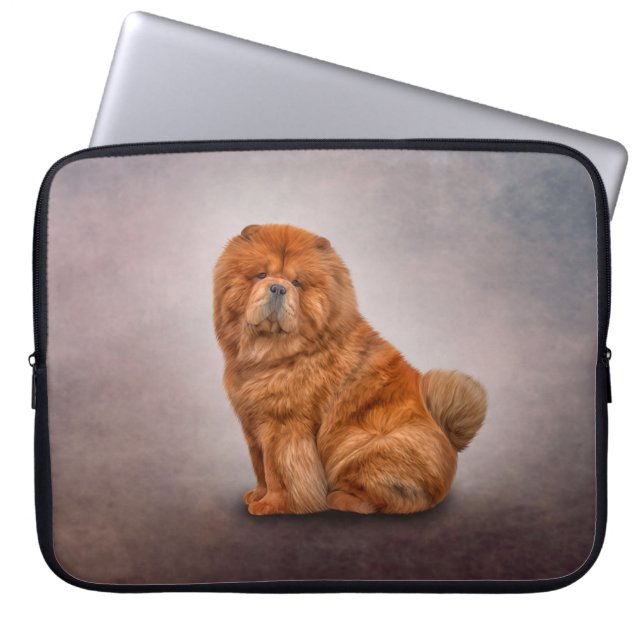 Tekenhondchow Laptop Sleeve (Voorkant)