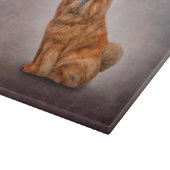 Tekenhondchow Snijplank (Hoek)
