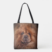 Tekenhondchow Tote Bag (Achterkant)