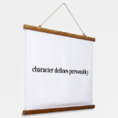 Tekenhouten wandtapijt hangend wandkleed (Gebogen)