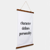 Tekenhouten wandtapijt hangend wandkleed (Gebogen)