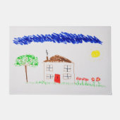 Tekenhuis van een deurmat (Voorkant)