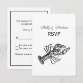  tekening #1 RSVP kaartje (Voorkant / Achterkant)