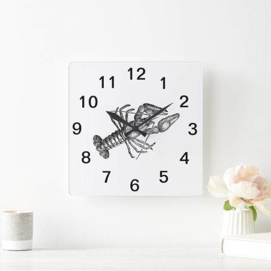 tekening #1 vierkante klok (Huis)