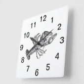  tekening #1 vierkante klok (Hoek)