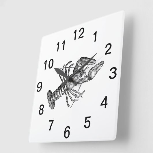 tekening #1 vierkante klok (Hoek)