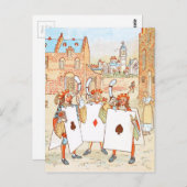  tekening: Ace Knight Briefkaart (Voorkant / Achterkant)