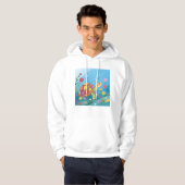 Tekening Baby Schildpad Hoodie (Voorkant volledig)