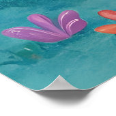 Tekening Baby Schildpad Poster (Hoek)