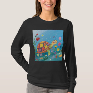 Tekening Baby Schildpad T-shirt