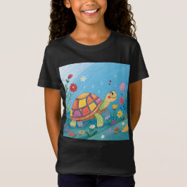 Tekening Baby Schildpad T-shirt