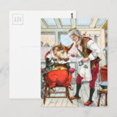  tekening: Barber Shave a Pig Briefkaart (Voorkant / Achterkant)