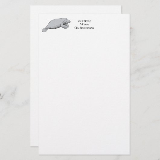  tekening beheren briefpapier (Voorkant / Achterkant)