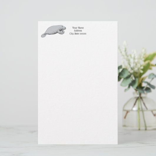  tekening beheren briefpapier (Staand voorkant)