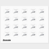 tekening beheren ronde sticker (Vel)