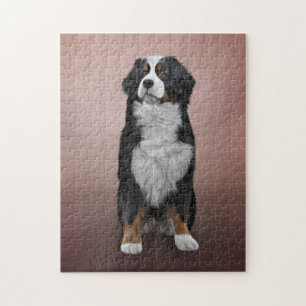 Tekening Bernese Mountain Dog Legpuzzel