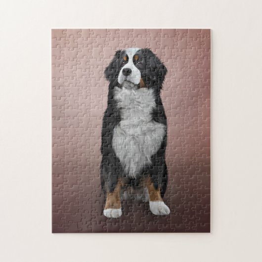 Tekening Bernese Mountain Dog Legpuzzel (Verticaal)