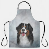 Tekening Bernese Mountain Dog Schort (Voorkant)