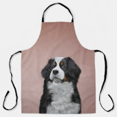 Tekening Bernese Mountain Dog Schort (Voorkant)