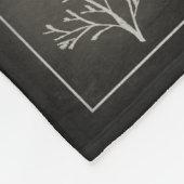 Tekening bijtarestructuur Sapling Chalk Fleece Deken (Hoek)