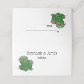  tekening bloeiende cactus plaatskaartje (Buitenkant ongevouwen)