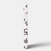 Tekening Bloemen Zwart-wit Persoonlijke telefoon Case-Mate iPhone Case (Achterkant / Links)