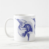  tekening Calla Lily geïllustreerde bloesem Koffiemok (Links)