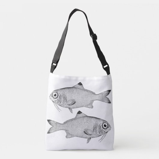  tekening crossbody tas (Achterkant)