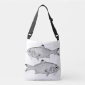  tekening crossbody tas (Voorkant)