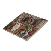  tekening: de Antiek boekhandel Tegeltje (Zijkant)