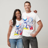 Tekening: De onthulling van de dode koning - T-Shi T-shirt (Unisex)