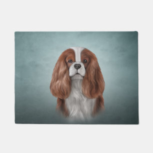 Tekening Dog Cavalier King Charles Spaniel Deurmat