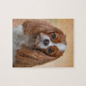 Tekening Dog Cavalier King Charles Spaniel Legpuzzel (Horizontaal)