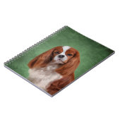 Tekening Dog Cavalier King Charles Spaniel Notitieboek (Linkerzijde)