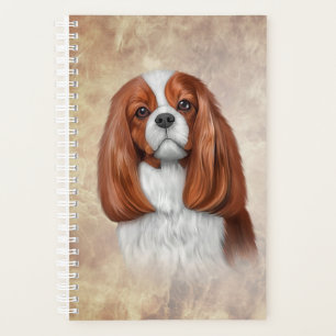 Tekening Dog Cavalier King Charles Spaniel Planner