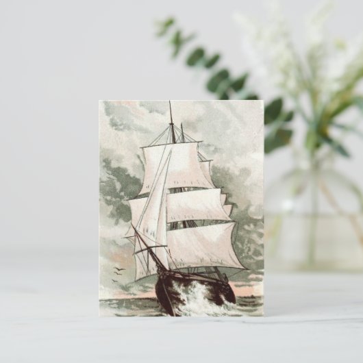 tekening: Drie verzonden Briefkaart (Staand voorkant)