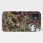  tekening: Een Hunter en zijn Dog Case-Mate iPhone Case (Achterkant (horizontaal))