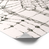 Tekening Geknoopt op de wijze van een net (1920) Poster (Hoek)