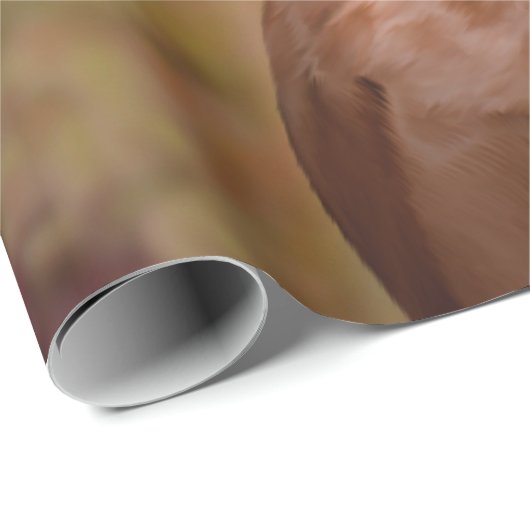 Tekening grappige Vizsla Pointer Cadeaupapier (Rol Hoek)