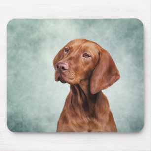 Tekening grappige Vizsla Pointer Muismat