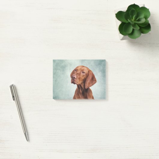 Tekening grappige Vizsla Pointer Post-it® Notes (Kantoor)