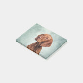 Tekening grappige Vizsla Pointer Post-it® Notes (Schuin)