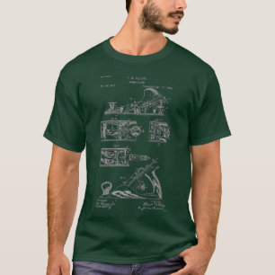 Tekening handvlak patroon aug 16 1889 t-shirt