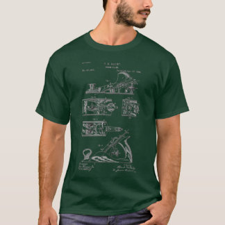 Tekening handvlak patroon aug 16 1889 t-shirt