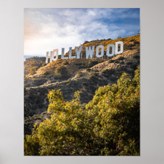 Tekening Hollywood Poster